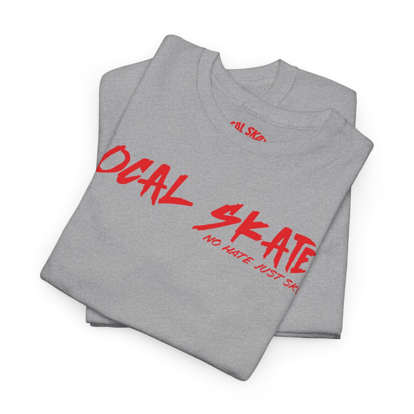 Local Skater – Red & Black Logo Tee