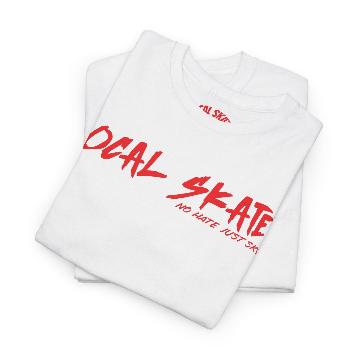 Local Skater – Red & Black Logo Tee