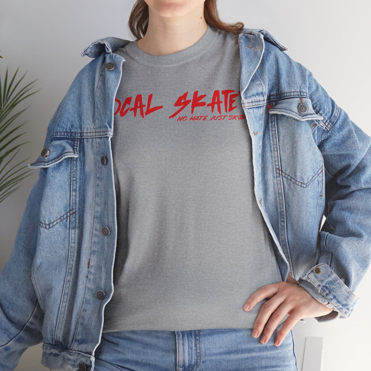 Local Skater – Red & Black Logo Tee