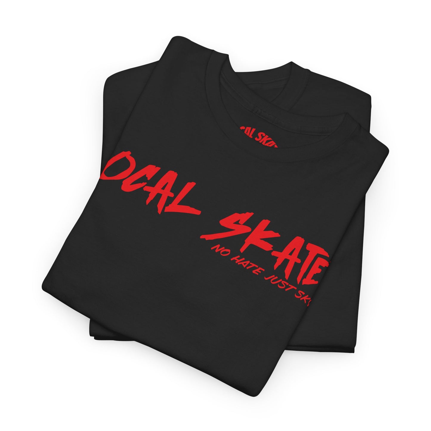 Local Skater – Red & Black Logo Tee