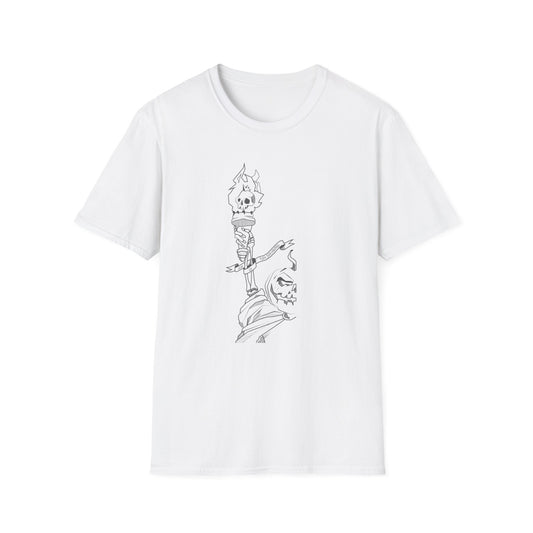 Halloween Punk Skateboard Tee, Vive Le Punk Shirt, Gothic Halloween Shirt, Halloween Skateboard Tee, Halloween Unisex Cotton Tee
