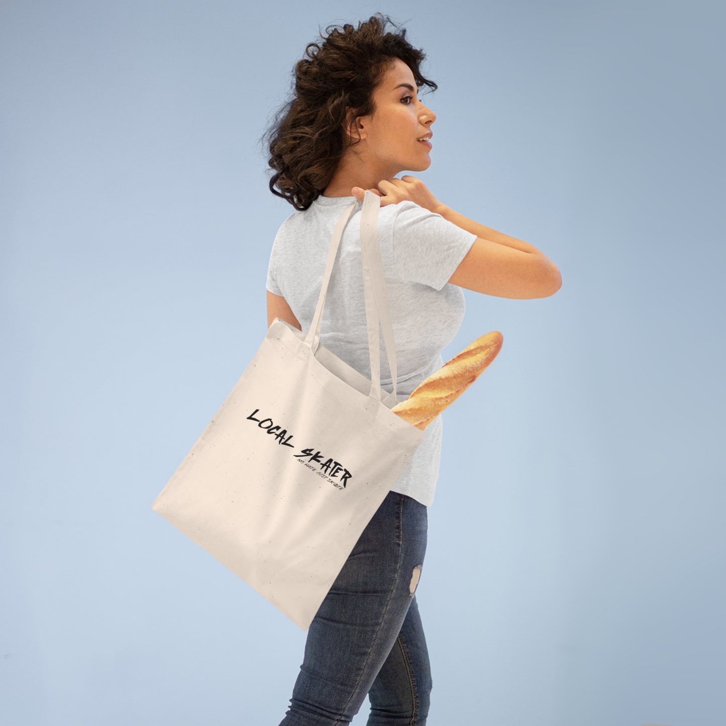 Local Skater Logo Tote Bag – No Hate Just Skate